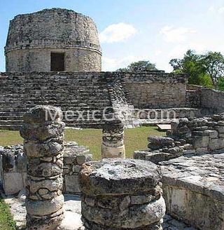 Archaeological Zone - Mayapan - Mexico