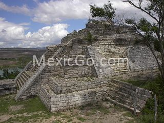 Archaeological Zone - Chinkultic - Mexico