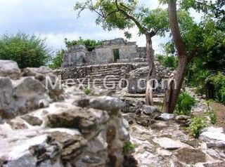 Archaeological Zone - Xcaret - Mexico