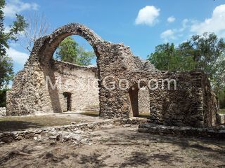 Archaeological Zone - Oxtankah - Mexico