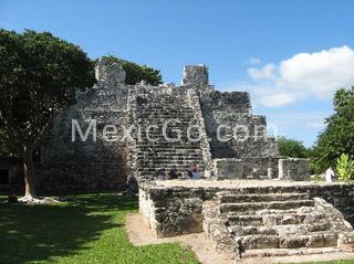 Archaeological Zone - El Meco - Mexico