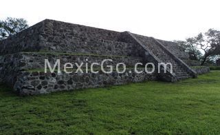 Archaeological Zone - Tres Cerritos - Mexico