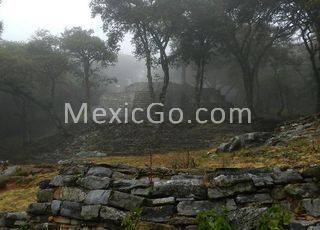 Archaeological Zone - Ranas - Mexico