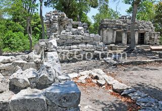 Archaeological Zone - Xelha - Mexico