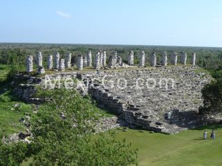Archaeological Zone - Ake - Mexico