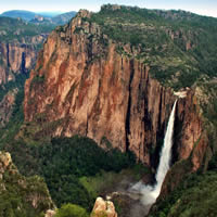 First Photo of Basaseachi waterfalls - Mexico