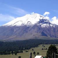 First Photo of Iztaccihuatl-Popocatepetl - Mexico