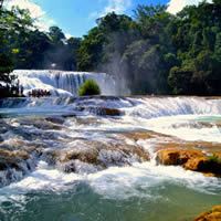 Second Photo of Agua Azul waterfall - Mexico