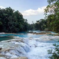 Seventh Photo of Agua Azul waterfall - Mexico