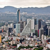 First Photo of Mexico City - Mexico