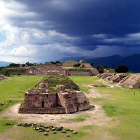 First Photo of Monte Alban - Mexico