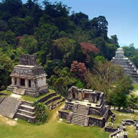 First Photo of Palenque - Mexico