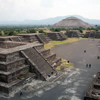 First Photo of Teotihuacan - Mexico