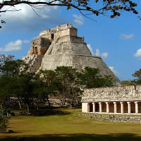 First Photo of Uxmal - Mexico